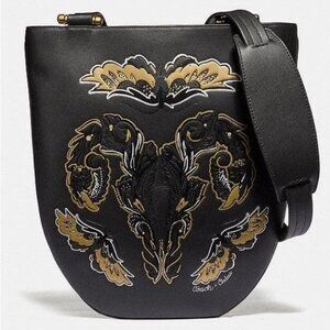 Coach x Chelsea Champlain Bonnie Cashin Sling Bag Kisslock & Tattoo Graphics